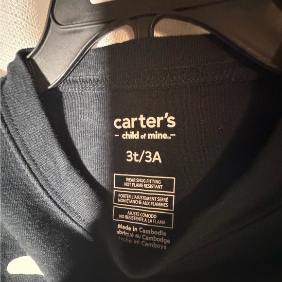 Carter's Black and White Skeleton Set - Picture 4 of 6